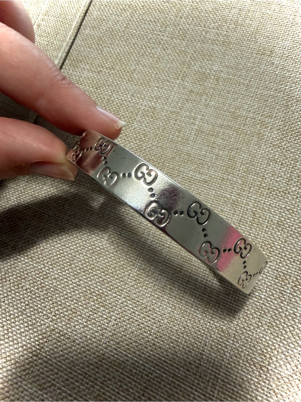 Gucci silver cuff